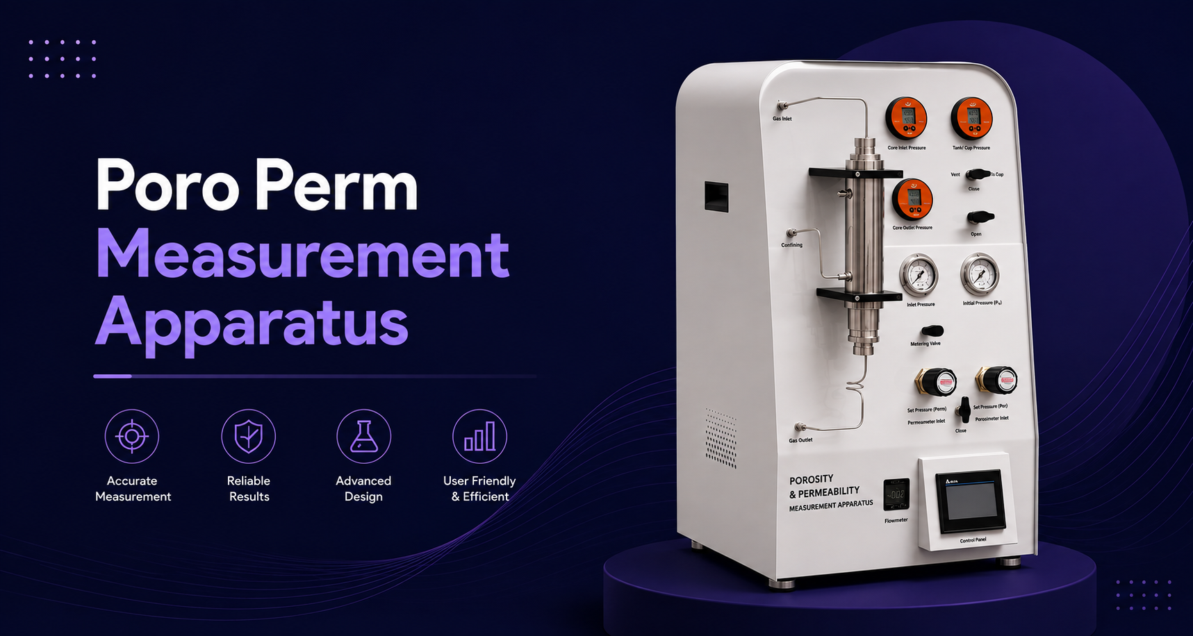 Rock and Fluid Properties Measurement Equipment